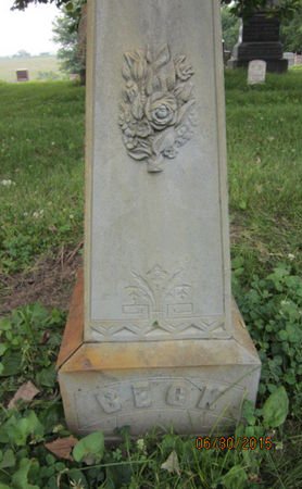 BECK, FAMILY STONE - Dallas County, Iowa | FAMILY STONE BECK 