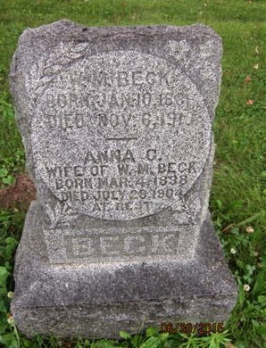 BECK, ANNA C - Dallas County, Iowa | ANNA C BECK 