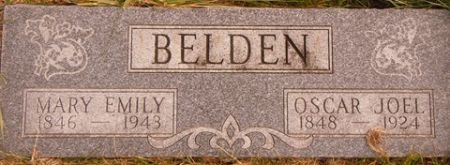 BELDEN, MARY EMILY - Dallas County, Iowa | MARY EMILY BELDEN 