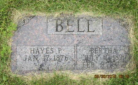 BELL, BERTHA - Dallas County, Iowa | BERTHA BELL 