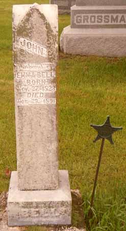 BELL, JOHN H - Dallas County, Iowa | JOHN H BELL 