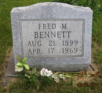 BENNETT, FRED M - Dallas County, Iowa | FRED M BENNETT 