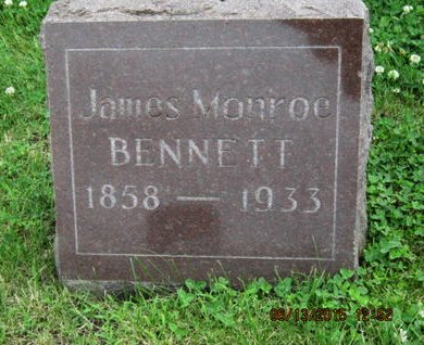 BENNETT, JAMES MONROE - Dallas County, Iowa | JAMES MONROE BENNETT 