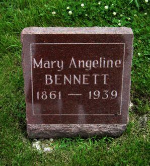 BENNETT, MARY ANGELINE - Dallas County, Iowa | MARY ANGELINE BENNETT 