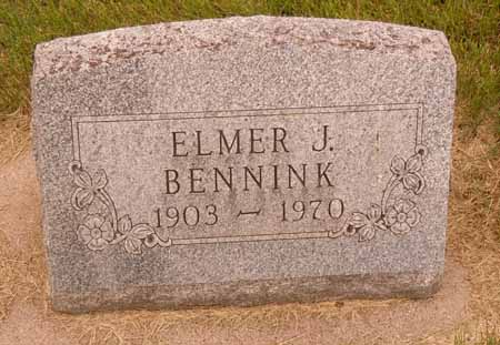 BENNINK, ELMER J - Dallas County, Iowa | ELMER J BENNINK 