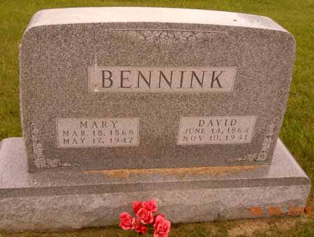 BENNINK, MARY - Dallas County, Iowa | MARY BENNINK 