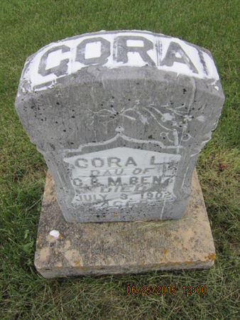 BENZ, CORA L - Dallas County, Iowa | CORA L BENZ 
