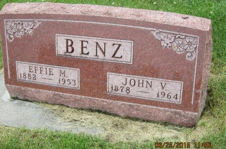 BENZ, JOHN V - Dallas County, Iowa | JOHN V BENZ 