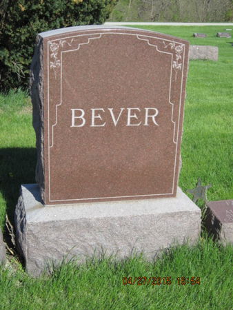 BEVER, FAMILY STONE - Dallas County, Iowa | FAMILY STONE BEVER 