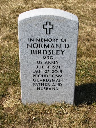 BIRDSLEY, NORMAN D - Dallas County, Iowa | NORMAN D BIRDSLEY 