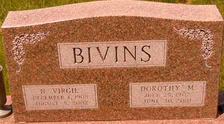 BIVINS, DOROTHY M - Dallas County, Iowa | DOROTHY M BIVINS 