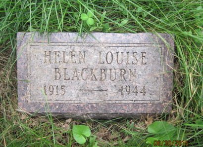 BLACKBURN, HELEN LOUISE - Dallas County, Iowa | HELEN LOUISE BLACKBURN 