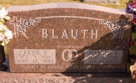 BLAUTH, ELSIE I. - Dallas County, Iowa | ELSIE I. BLAUTH 