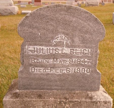 BLIGH, JULIUS C. - Dallas County, Iowa | JULIUS C. BLIGH 