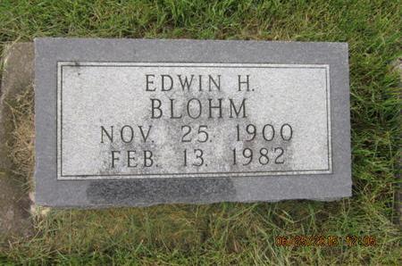 BLOHM, EDWIN H - Dallas County, Iowa | EDWIN H BLOHM 