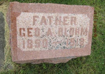 BLOHM, GEO A - Dallas County, Iowa | GEO A BLOHM 