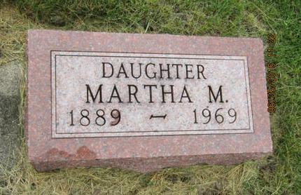 BLOHM, MARTHA M - Dallas County, Iowa | MARTHA M BLOHM 