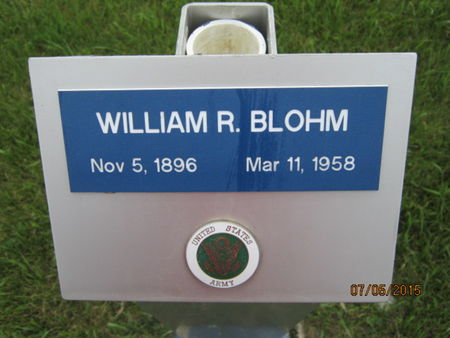 BLOHM, WILLIAM R - Dallas County, Iowa | WILLIAM R BLOHM 