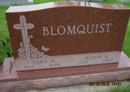 BLOMQUIST, VERA N - Dallas County, Iowa | VERA N BLOMQUIST 