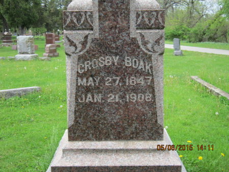 BOAK, CROSBY - Dallas County, Iowa | CROSBY BOAK 