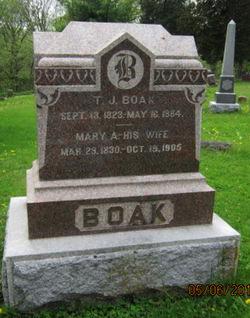 BOAK, MARY A - Dallas County, Iowa | MARY A BOAK 