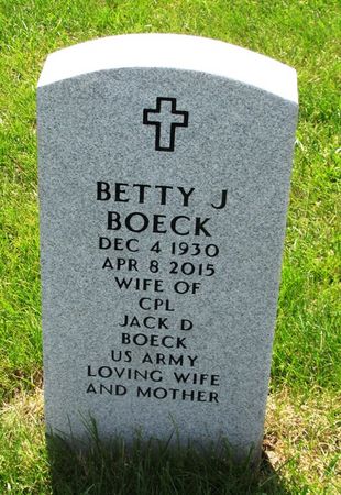 BOECK, BETTY JEAN - Dallas County, Iowa | BETTY JEAN BOECK 