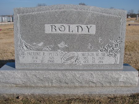 PITTS BOLDY, PAULINE R. - Dallas County, Iowa | PAULINE R. PITTS BOLDY 