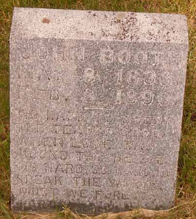 BOOTH, JOHN - Dallas County, Iowa | JOHN BOOTH 