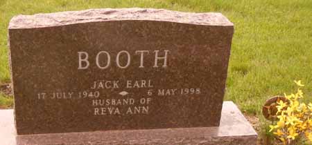 BOOTH, JACK EARL - Dallas County, Iowa | JACK EARL BOOTH 
