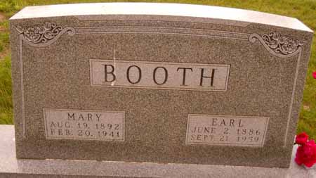 BOOTH, EARL - Dallas County, Iowa | EARL BOOTH 