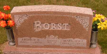 BORST, ARTHUR B - Dallas County, Iowa | ARTHUR B BORST 