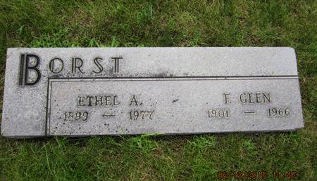 BORST, F GLEN - Dallas County, Iowa | F GLEN BORST 