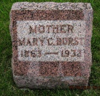 BORST, MARY C - Dallas County, Iowa | MARY C BORST 