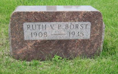 BORST, RUTH V P - Dallas County, Iowa | RUTH V P BORST 