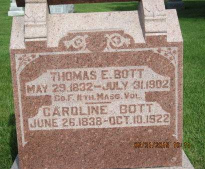 BOTT, THOMAS E - Dallas County, Iowa | THOMAS E BOTT 