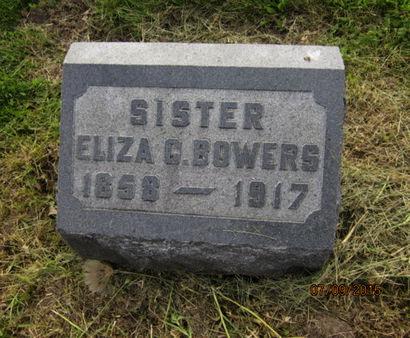 BOWERS, ELIZA C - Dallas County, Iowa | ELIZA C BOWERS 