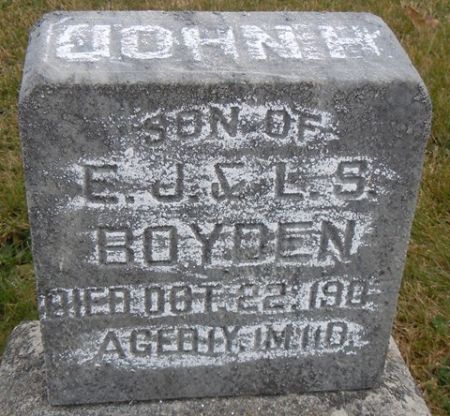 BOYDEN, JOHN H. - Dallas County, Iowa | JOHN H. BOYDEN 