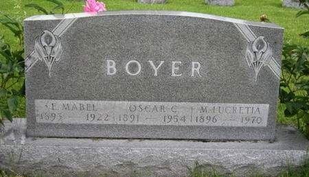 BOYER, E MABEL - Dallas County, Iowa | E MABEL BOYER 
