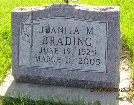 BRADING, JUANITA M - Dallas County, Iowa | JUANITA M BRADING 
