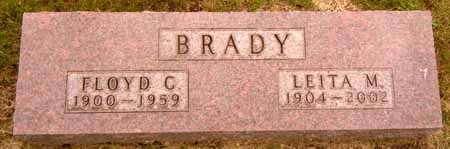 BRADY, LEITA M - Dallas County, Iowa | LEITA M BRADY 