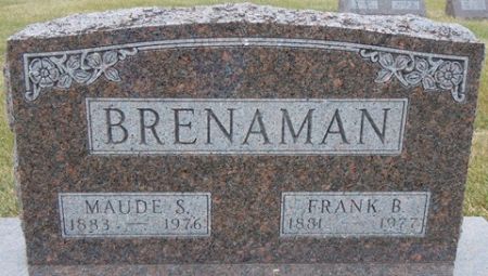 BRENAMAN, MAUDE S. - Dallas County, Iowa | MAUDE S. BRENAMAN 