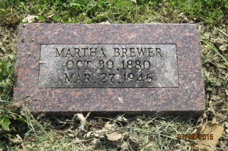 BREWER, MARTHA - Dallas County, Iowa | MARTHA BREWER 