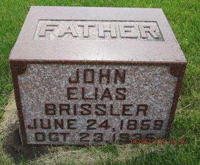 BRISSLER, JOHN ELIAS - Dallas County, Iowa | JOHN ELIAS BRISSLER 