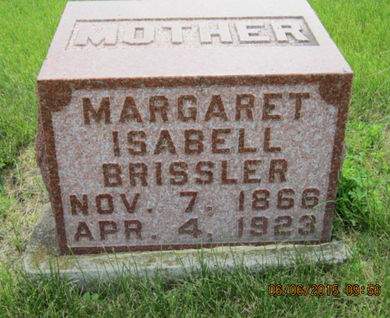 BRISSLER, MARGARET ISABELL - Dallas County, Iowa | MARGARET ISABELL BRISSLER 