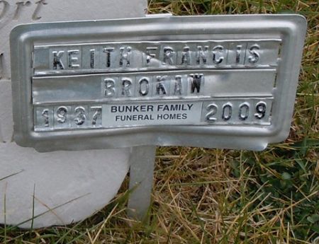 BROKAW, KEITH FRANCIS - Dallas County, Iowa | KEITH FRANCIS BROKAW 