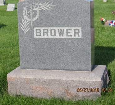 BROWER, FAMILY STONE - Dallas County, Iowa | FAMILY STONE BROWER 