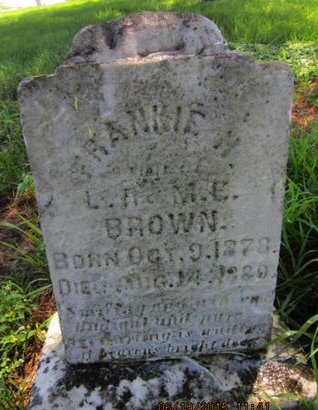 BROWN, FRANKIE H - Dallas County, Iowa | FRANKIE H BROWN 