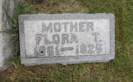 BROWN, FLORA T - Dallas County, Iowa | FLORA T BROWN 