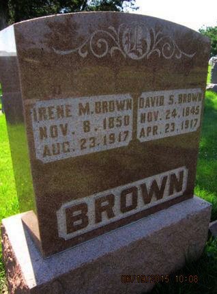BROWN, IRENE M - Dallas County, Iowa | IRENE M BROWN 