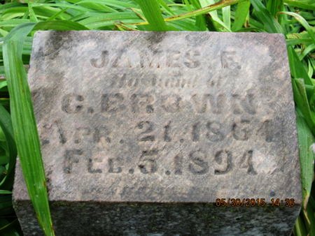 BROWN, JAMES E - Dallas County, Iowa | JAMES E BROWN 